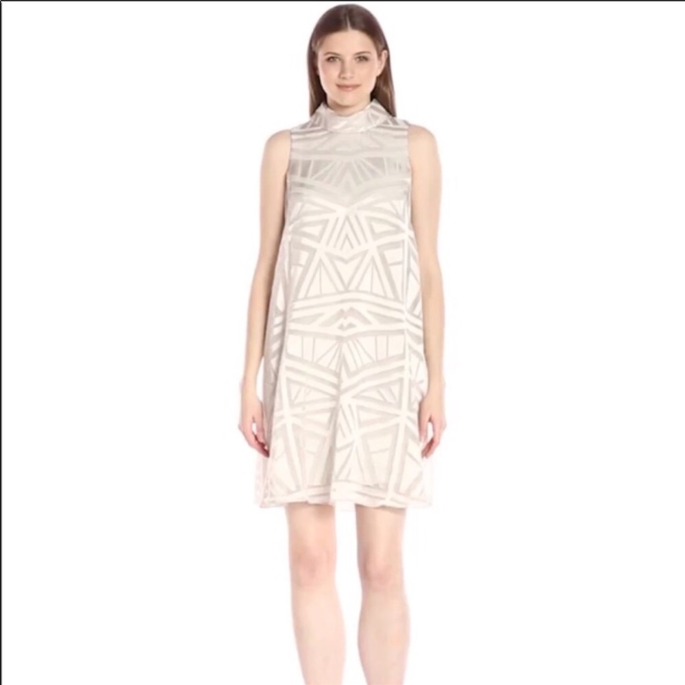 NWOT Vince Camuto blush tent dress with cowl neck